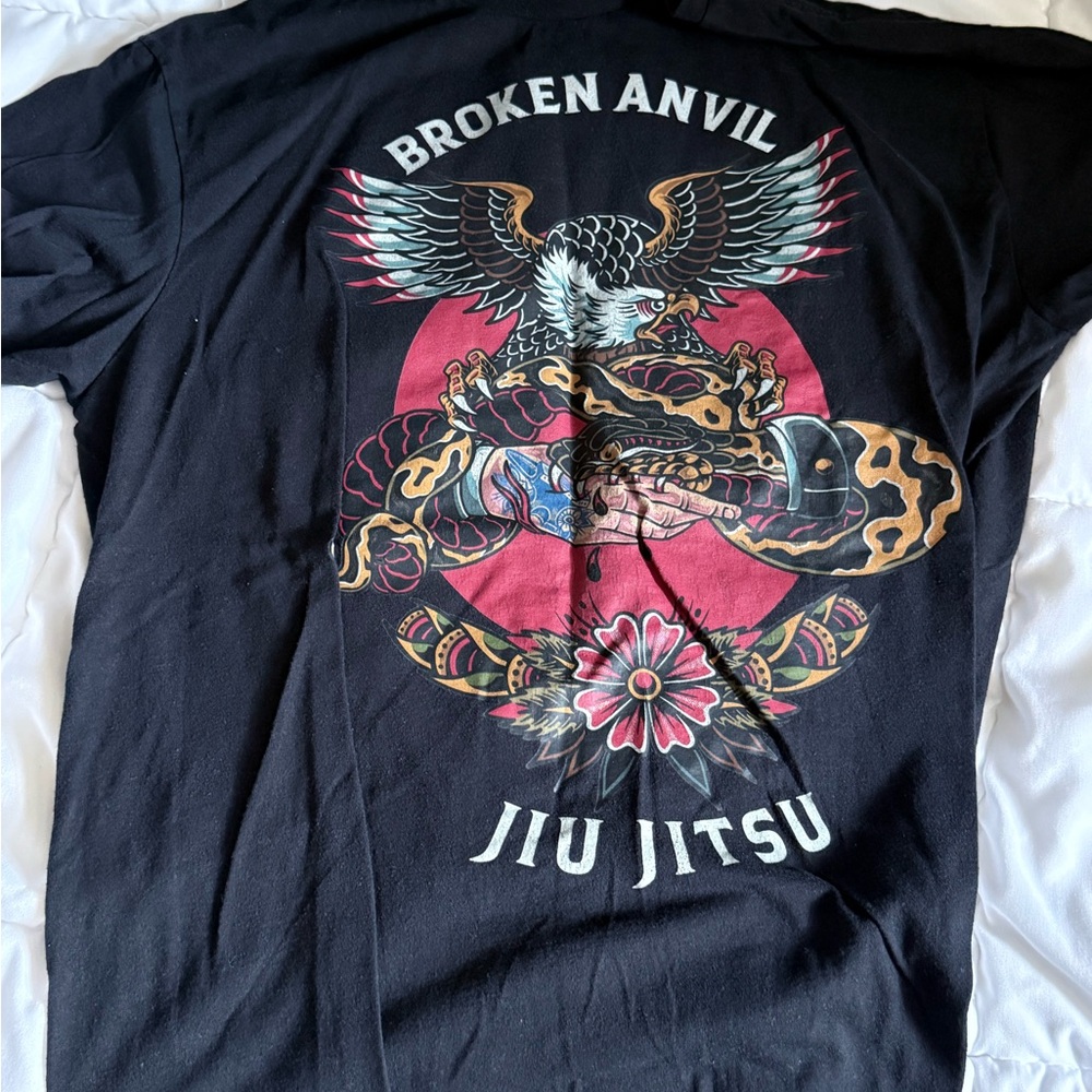 Broken Anvil american jiu jitsu tshirt